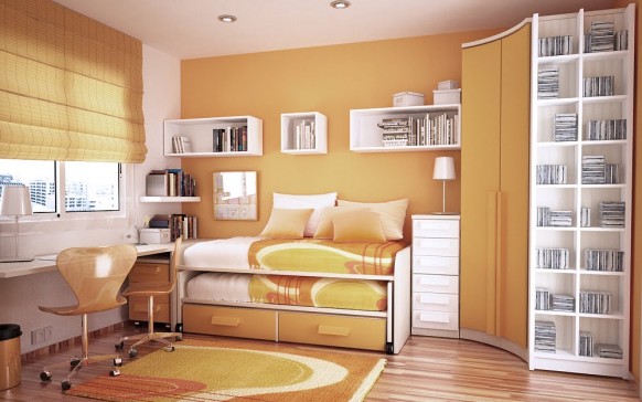 Orange-and-White-Small-Kids-Room-Decoration-with-Smart-Storage-Organized.jpg